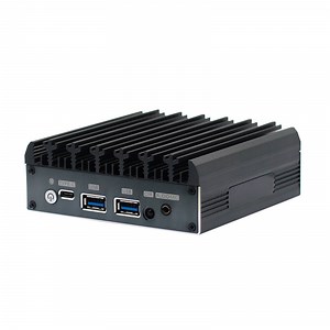 [Hot Item] Mini Industrial Computer I5-10210u SATA Type-C SSD Dual LAN HD DDR4 Linux Mini PC 2USB Dp DC 12-19V Portable PC