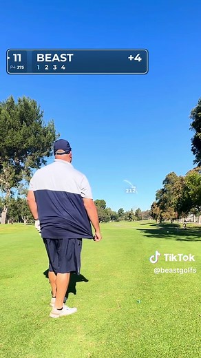 Playing Hole 11 at El Dorado Golf Course, Long Beach