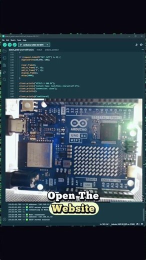 I Turned a LED On.. From a Browser?! #arduino #coding