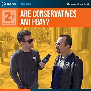 1.3M views · 8K reactions | The Left often labels conservatives as racist, homophobic, and misogynistic — but it's simply not true. Will Witt speaks to people in West Hollywood to debunk some stereotypes leftists have of conservatives. | PragerU | Facebook