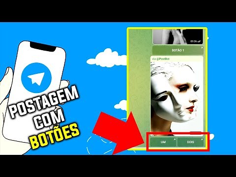 Como Criar Anúncio Com Botão Transparente no Telegram | Tutoriais Telegram