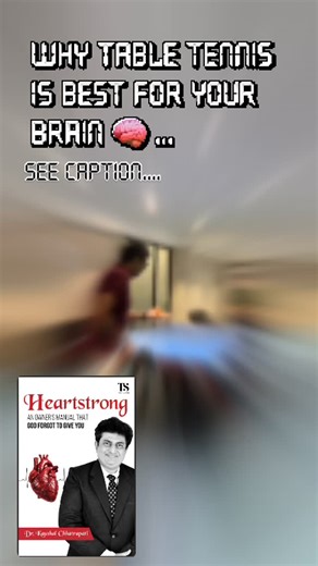 4 comments |  Why Table Tennis Might Be the Perfect BRAIN Exercise...