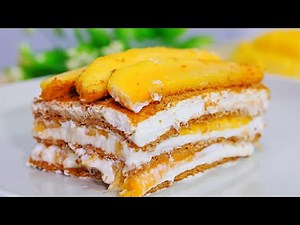 How to Make Mango Graham Cake or Mango Float