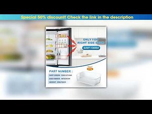 Best Seller DA97-12650A Refrigerator Door Bin (Right) Compatible with Samsung RF260, RF261, RF263 R