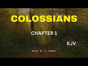 Colossians Chapter 1 | The supremacy of Christ