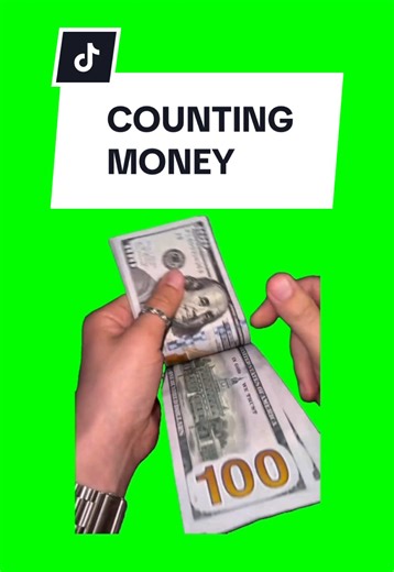 COUNTING MONEY #meme #greenscreen #fyp #trend #viral