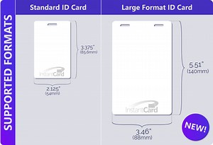 We now offer large format ID cards! | InstantCard
