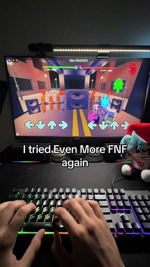 My Roblox User: shuf28, no ghost tapping & max scroll speed #fnf#fridaynightfunkin#gaming#fyp#fypシ