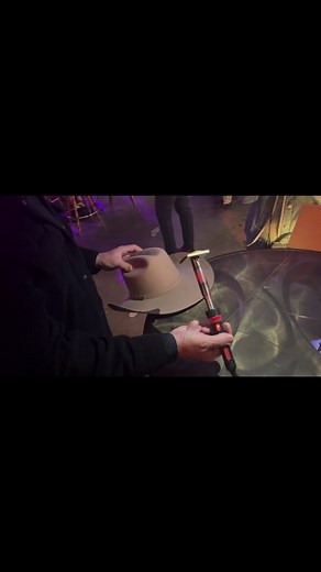 We love NFR Las Vegas! Come see us at Gilley's Saloon, Dance Hall & Bar-B-Que and get your hat branded 👏🏻👏🏻 | Gone Country