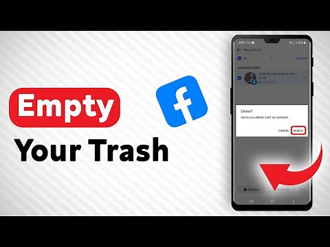 How To Empty Your Trash On Facebook - Full Guide