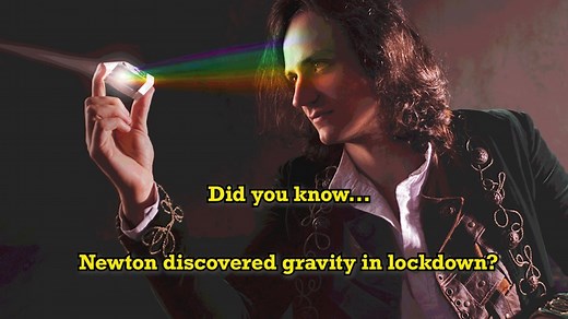 How have you been spending your time lately? In a similar situation some hundreds of years ago, Isaac Newton was able to discover his theories which went on to become some of the greatest scientific achievements mankind has ever known. Allow today to serve as a lesson on perspective for us all, and channel your energy into something amazing. Your potential is infinite. | The Law Of Attraction
