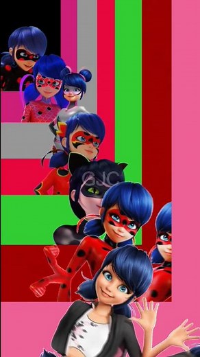 Marinette Dupain-Cheng Transformation Compilation