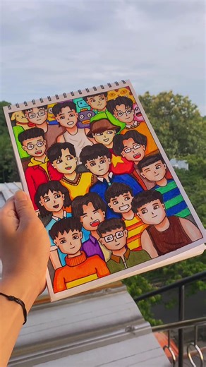 Step-by-Step Doodle Tutorial for Male Characters