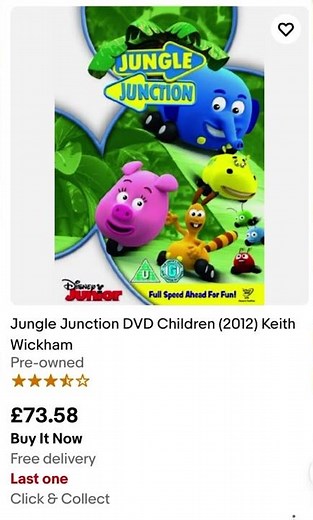 Why is jungle junction on dvd so expensive? #junglejunction