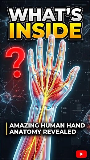What’s Inside Your Hand? ✋ | Amazing Human Hand Anatomy Revealed