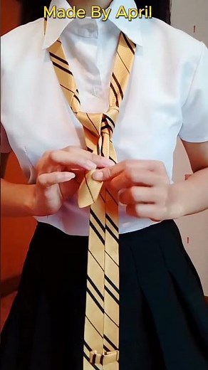 How to Tie a Tie | Mirrored Full Windsor Necktie Knot |1 minute Tutorial #short #beginnersguide #diy