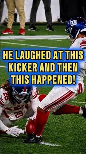 He Laughed At This Kicker And Then He Found Out This!