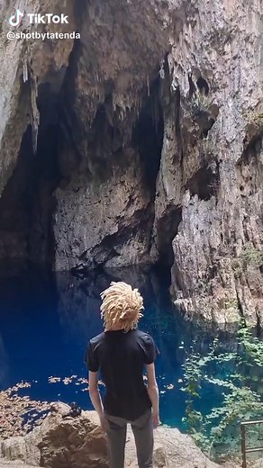 Exploring Chinhoyi Caves in Zimbabwe