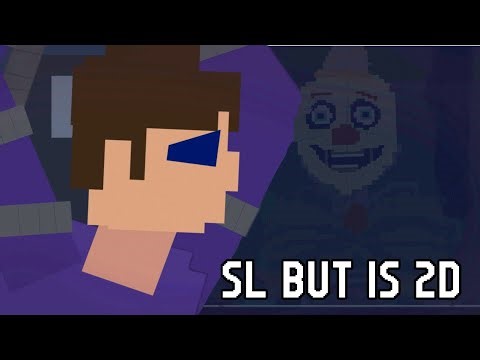Five Nights at Freddy's Sister Location but in 2D