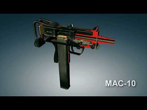 Ingram MAC-10 How it works | 3dGun