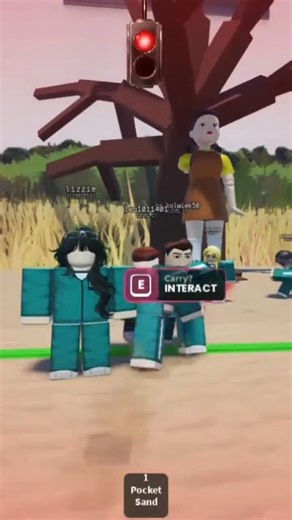 Red Light Green Light In Roblox Squid Game 😨#roblox