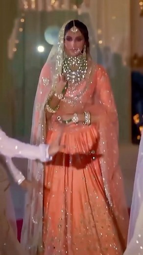 Classy Brides 💍 on Instagram: "How dreamy is this bridal entry😍😍 This bride is setting some major outfit goals in an orange mirror work lehenga! Would you wear a mirror work lehenga on your big day? Follow👉 @desiclassybrides for more inspiration. . . Muse- @sonalisharma29 Director- @rajajain Event Planner- @indianweddingplanners Jewellery Partner- @hazoorilaljewellers Costume Design Partner- @abhinavmishra_ Stylist- @bhanupratapstyles Decor Designer- @kartikasharmadesignco 💄-@makeupbyshagun