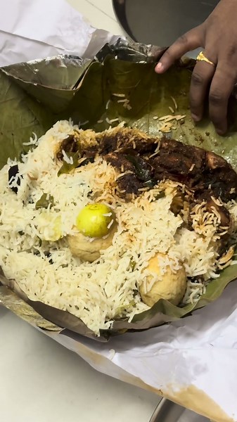 🔥 Satti Babu Biryani | Chicken Biryani Review 🤤 #Shorts