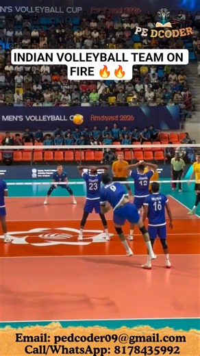 Volleyball India 😯🔥 #trending #sports #ytshorts #india #volleyball #volleyballworld #youtubeshorts