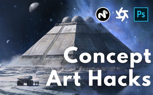 【会员课程】【中英双字】【Learn Squared】Steve Wang 场景概念艺术