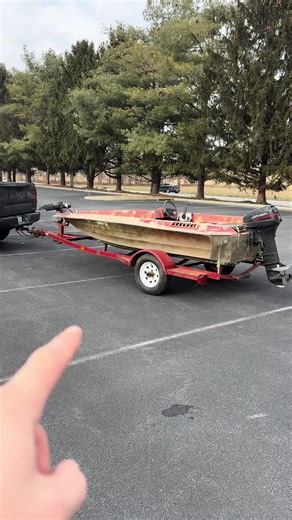 $100 Dollar Project Boat #CapCut #project #fishin #fyp #boating | boat