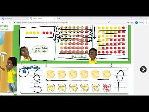 Kindergarten Math Lesson 3-8 Look For and Use Structure
