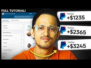 UNLIMITED CLIENTS from Linkedin Sales Navigator (FULL COURSE)