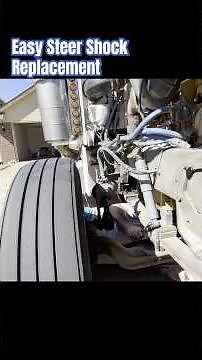 Easy steer shock replacement - Peterbilt 379 Semi Truck
