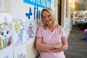 St Vincent's Kids is the largest private paediatric unit in Victoria - and it’s a sight to behold! Every few months the team at St Vincent’s Private East Melbourne decorate the ward, bringing a much-needed distraction to their young patients.“ For a child, coming into hospital is scary. We make it a positive experience, so if they have to come back again, it’s not overwhelming,” says Carrie Thomas, St Vincent’s Kid’s Nurse Unit Manager. “Our staff are truly invested in the kids. We live through 