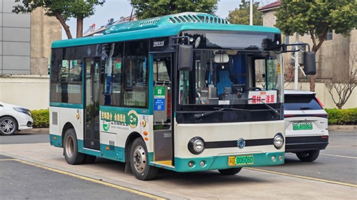 常州金坛公交 DFA6600GBEV1（搭载：精进 TZ365XSB03 电机）运行实录