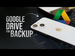 How to Put Google Drive as my Main Backup on my iPhone Instead of iCloud (tutorial)
