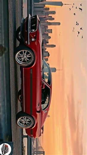 1969 Shelby Mustang Overlooking New York at Sunset | Cinematic Shot