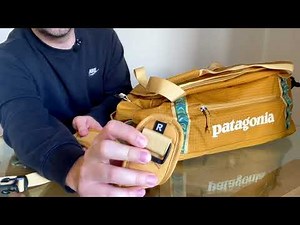 How to attach backpack straps to Patagonia black hole duffel