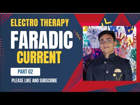 FARADIC CURRENT PART 02 #electrotherapy