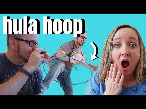 HILARIOUS Couples Party Game Using Only a Hula Hoop