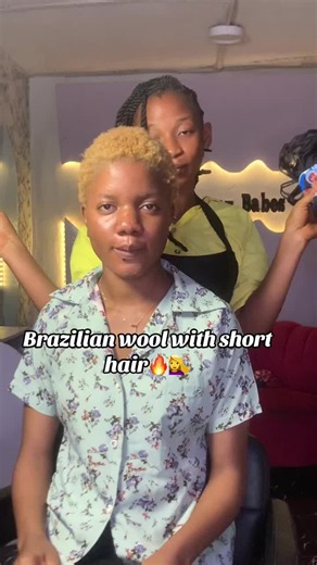 Brazilian Wool Styles for Short Hair: Chunky Bob & Twists