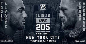 UFC 205 will showcase a six bout main card | BJPenn.com
