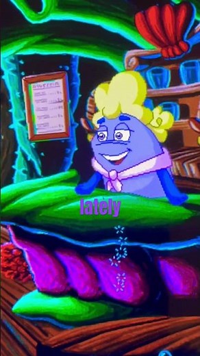Freddi fish 4 talking to herself ￼