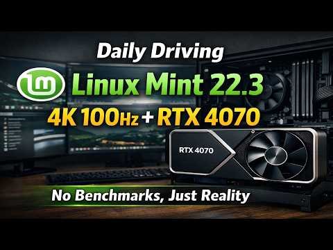 Daily Driving Linux Mint 22.3 Zena on Modern PC Hardware - Linux Mint 22 System Requirements !