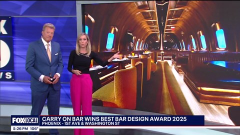 Carry On: Phoenix bar wins design award
