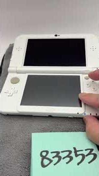 ULTRA RARE! Dual IPS White New 3DS LL from Japan 💎🇯🇵 by SUGURU456 #Shorts