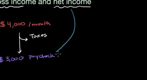 Gross and net income