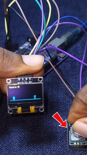 Dino Adventure: Control, Jump, and Run with Arduino! #arduino #arduinoproject