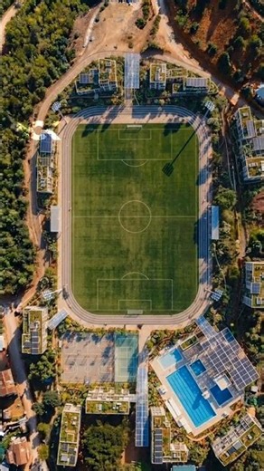 Saizang Village Stadium Extreme Evolution! ⚽🏟️ #shorts #nckconceptbuild