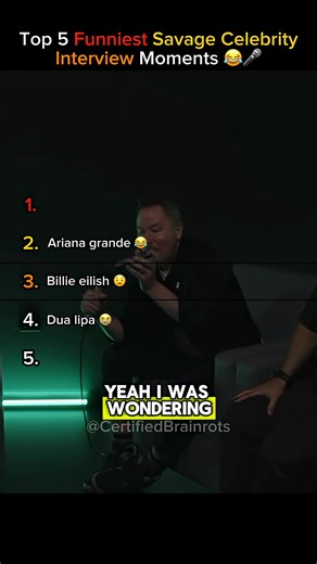 Top 5 Funniest Savage Celebrity Interview Moments (No Mercy Given!) 😂🔥 | Certified Brainrot